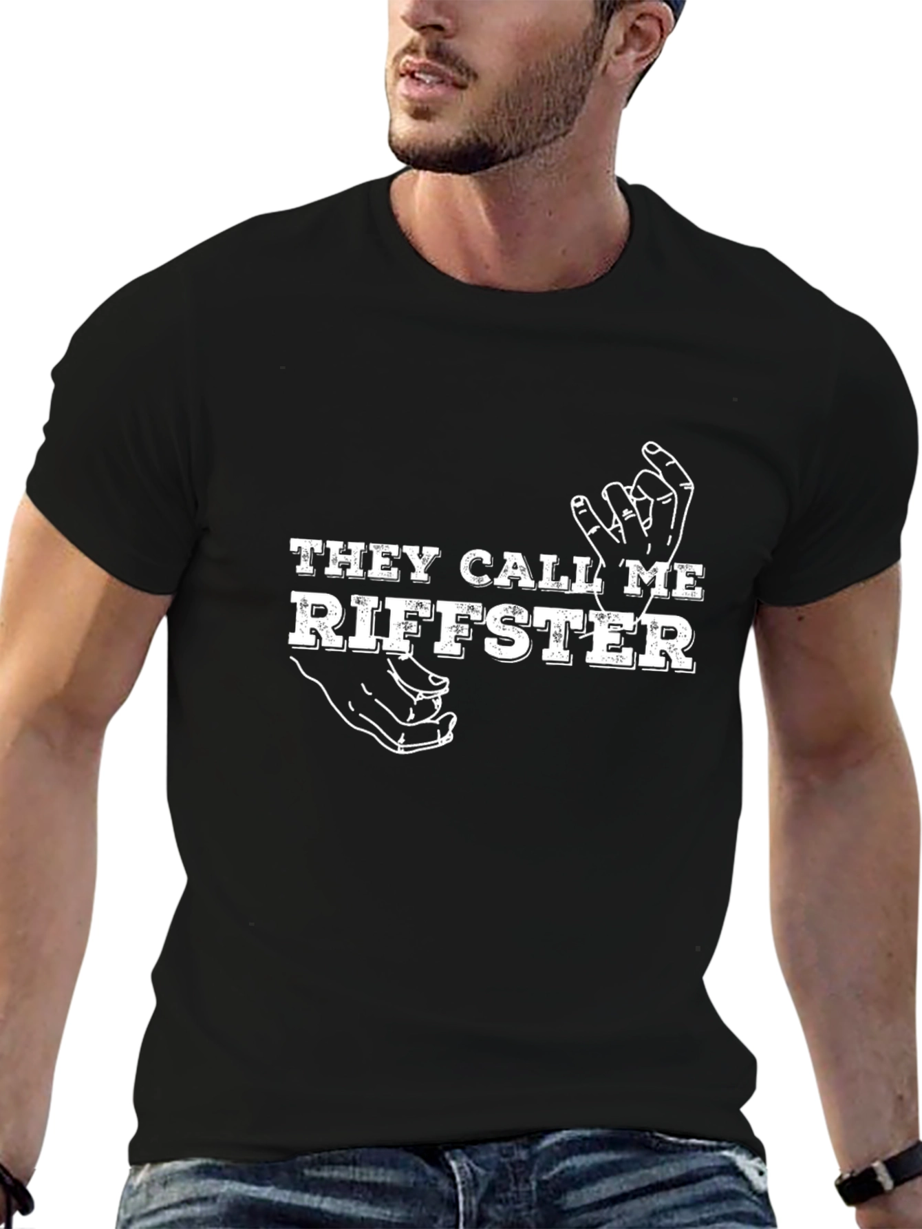 Riffster Graphic Tee - Music Lover T-Shirt