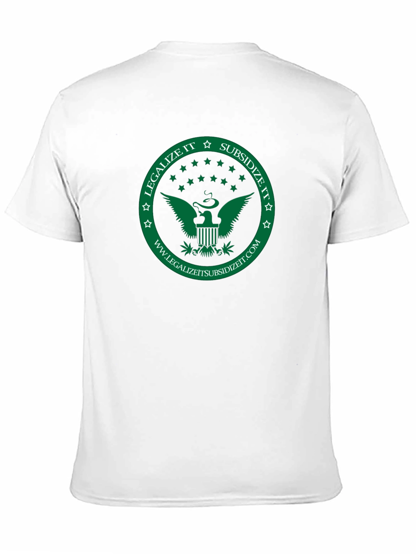 Legalize It Subsidize It Black T-Shirt