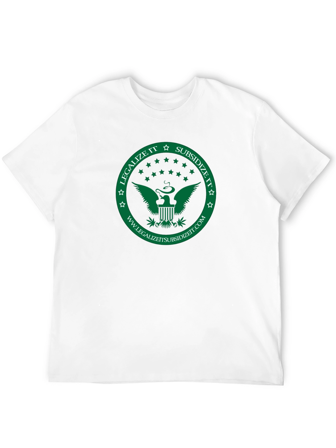 Legalize It Subsidize It Black T-Shirt