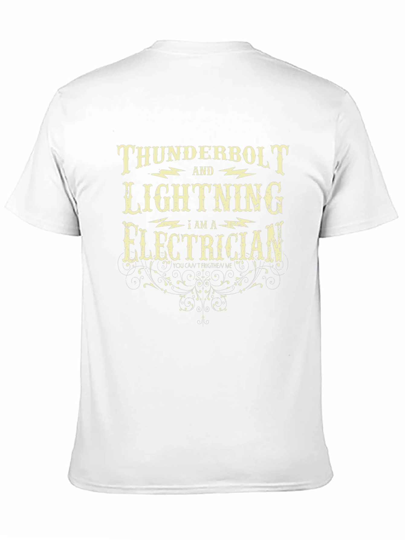 Thunderbolt and Lightning Electrician Graphic T-Shirt