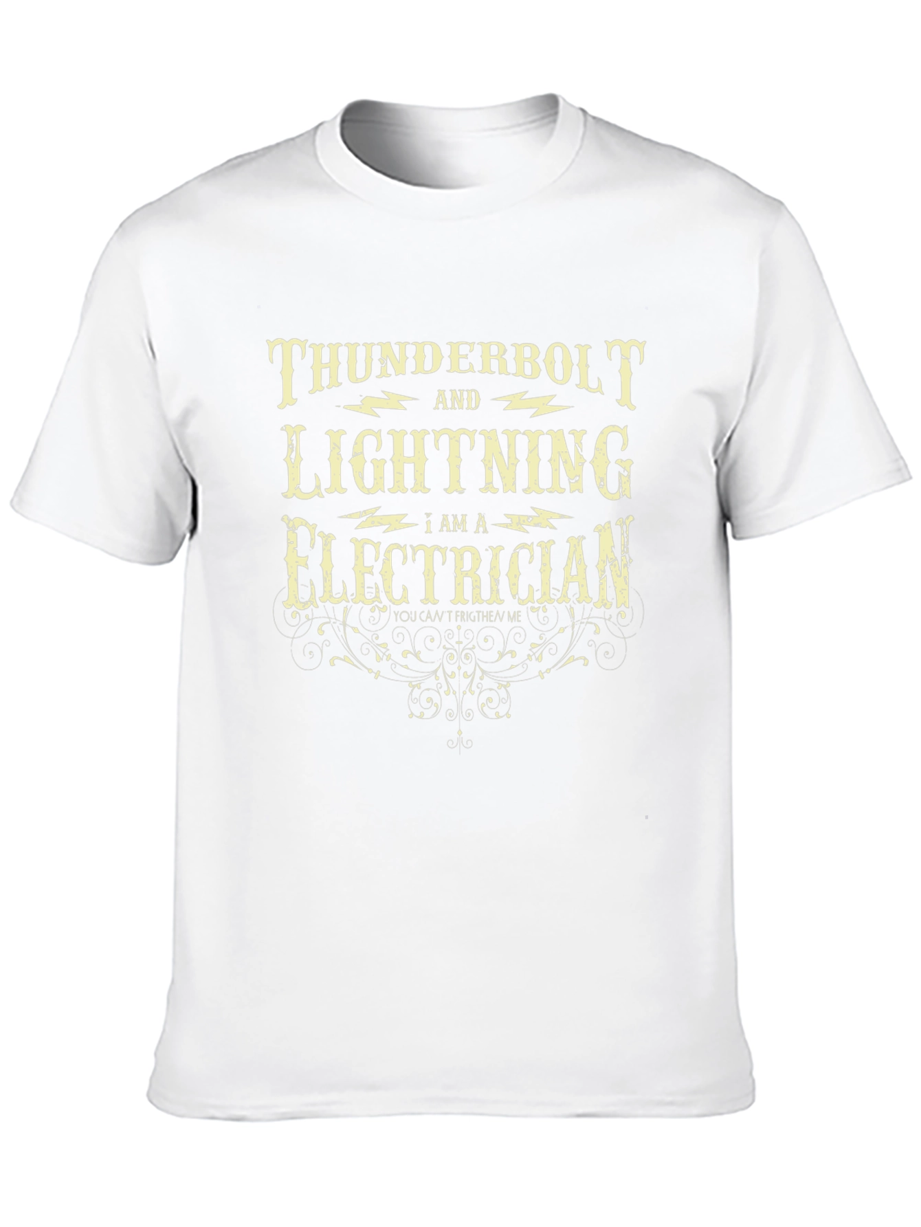 Thunderbolt and Lightning Electrician Graphic T-Shirt