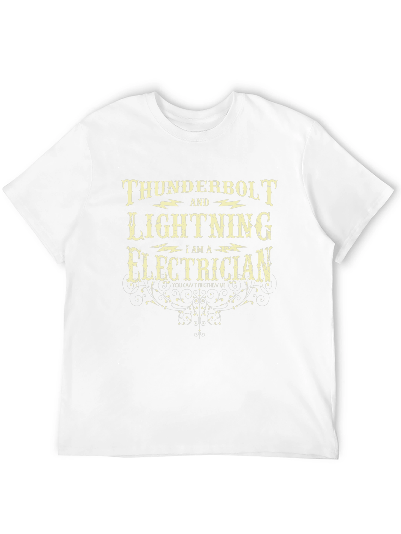 Thunderbolt and Lightning Electrician Graphic T-Shirt