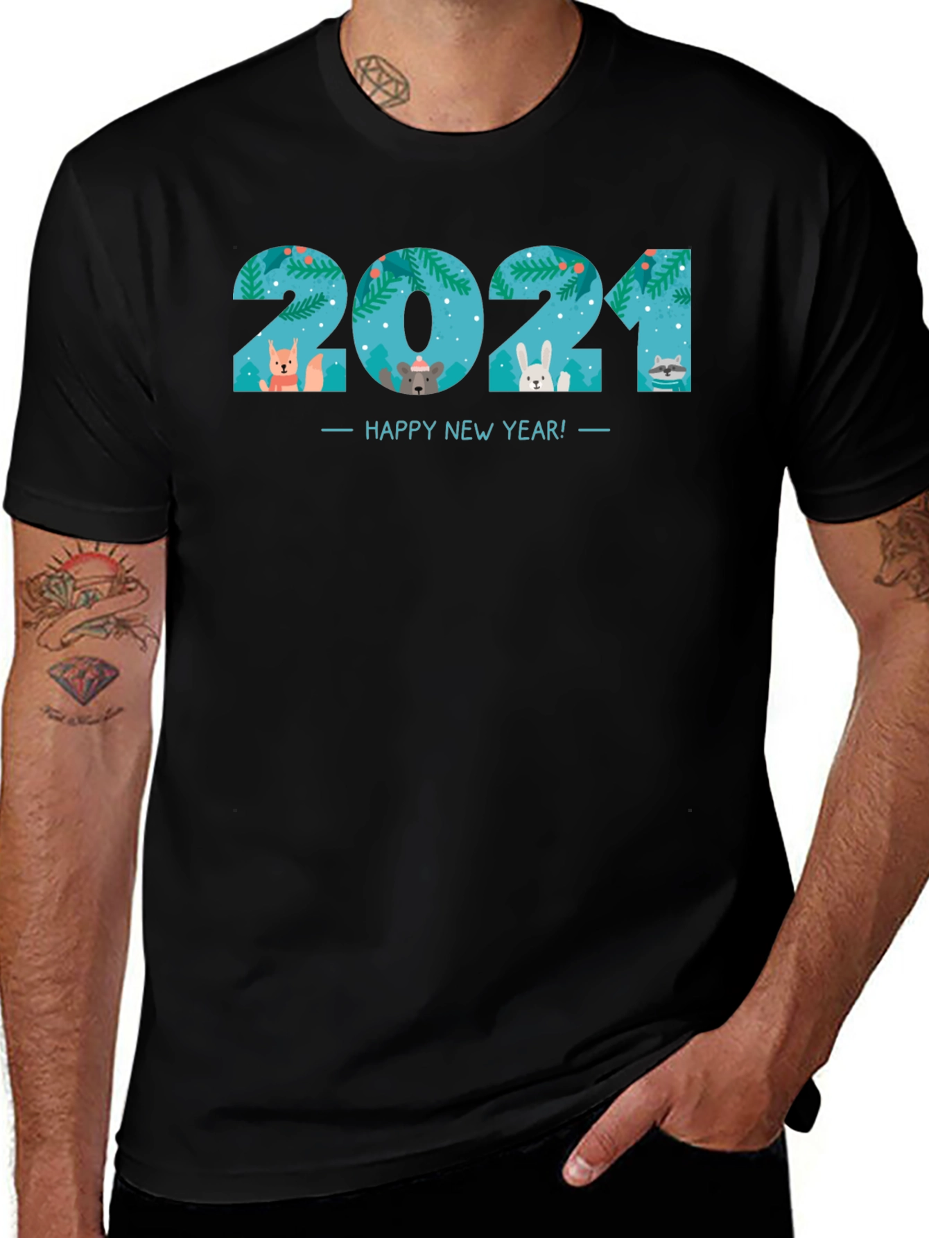 Happy New Year 2021 Graphic Tee