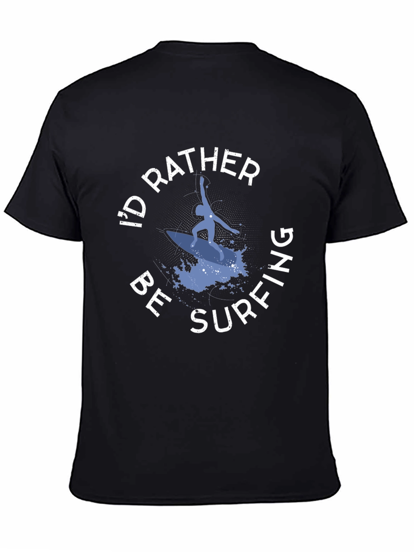 Id Rather Be Surfing Graphic T-Shirt
