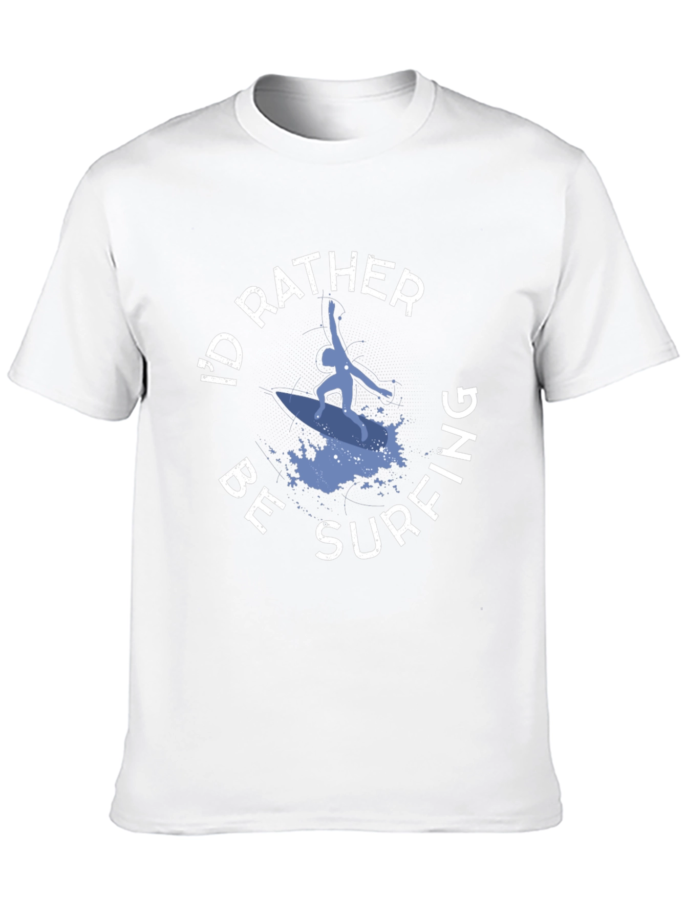 Id Rather Be Surfing Graphic T-Shirt