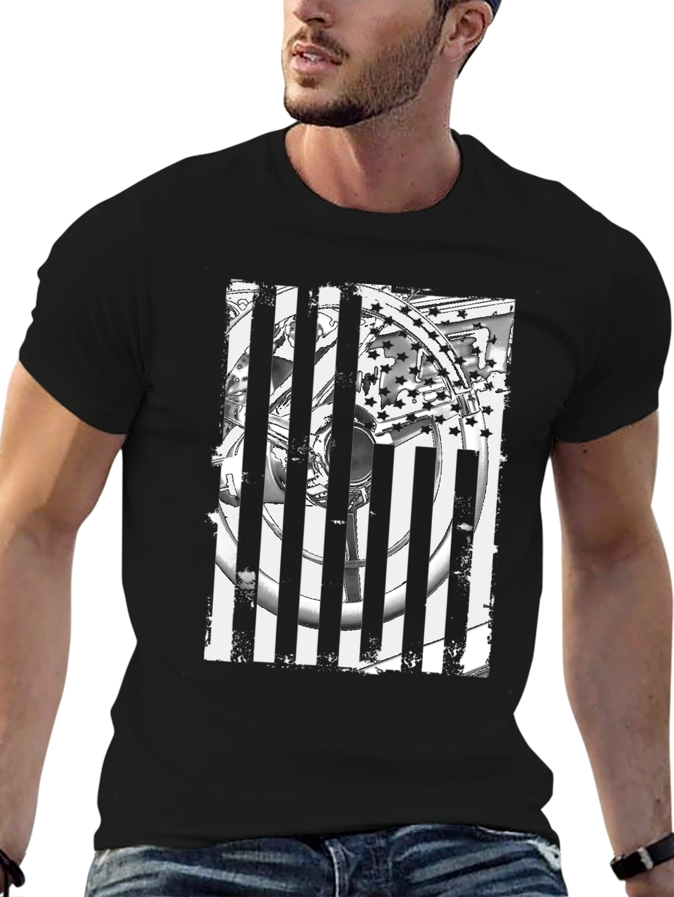 Patriotic Wheel T-Shirt