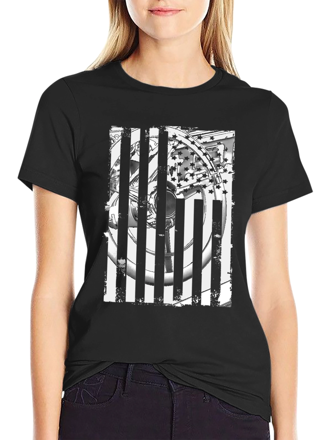 Patriotic Wheel T-Shirt