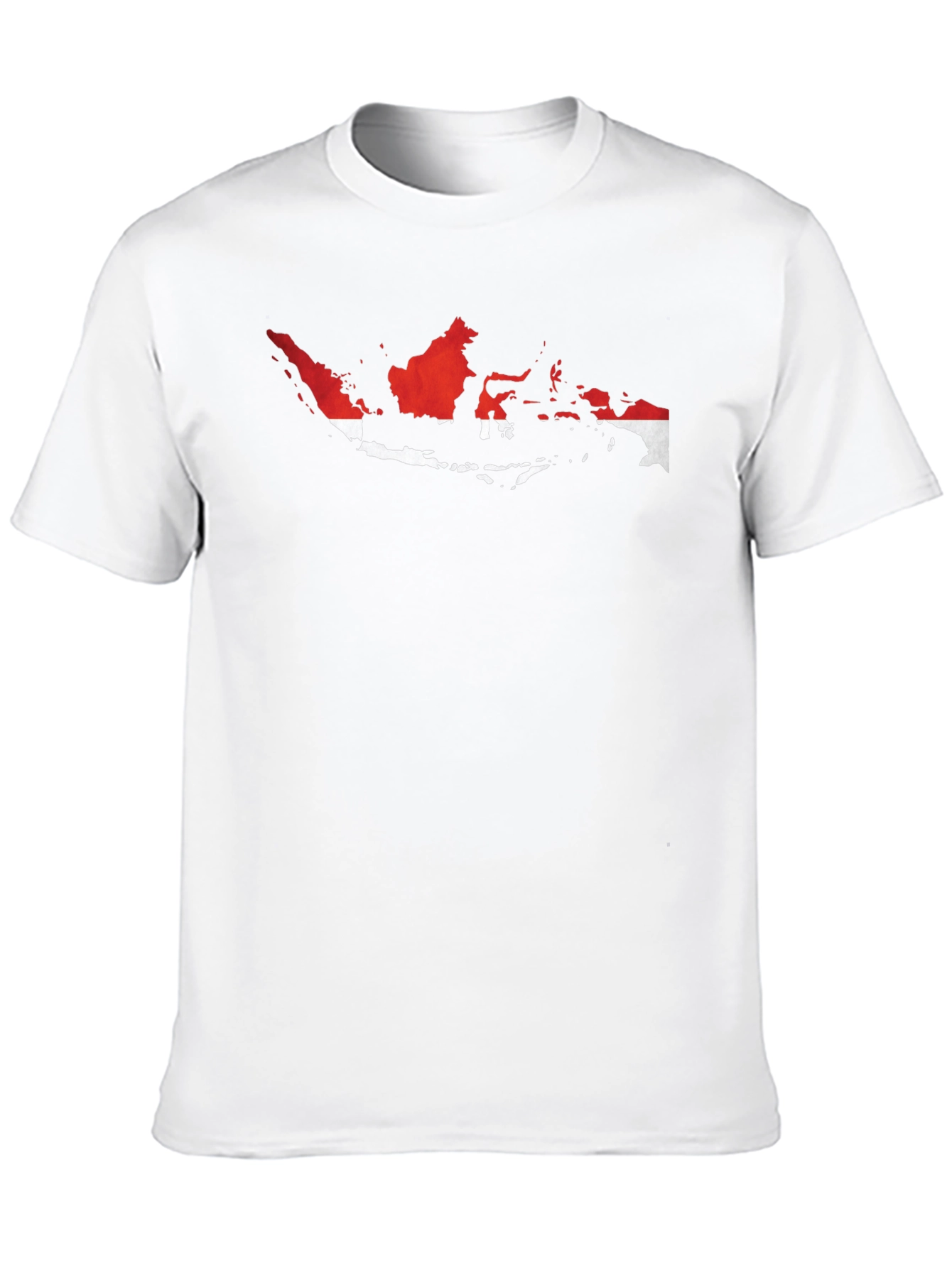 Indonesia Flag Map Graphic Tee
