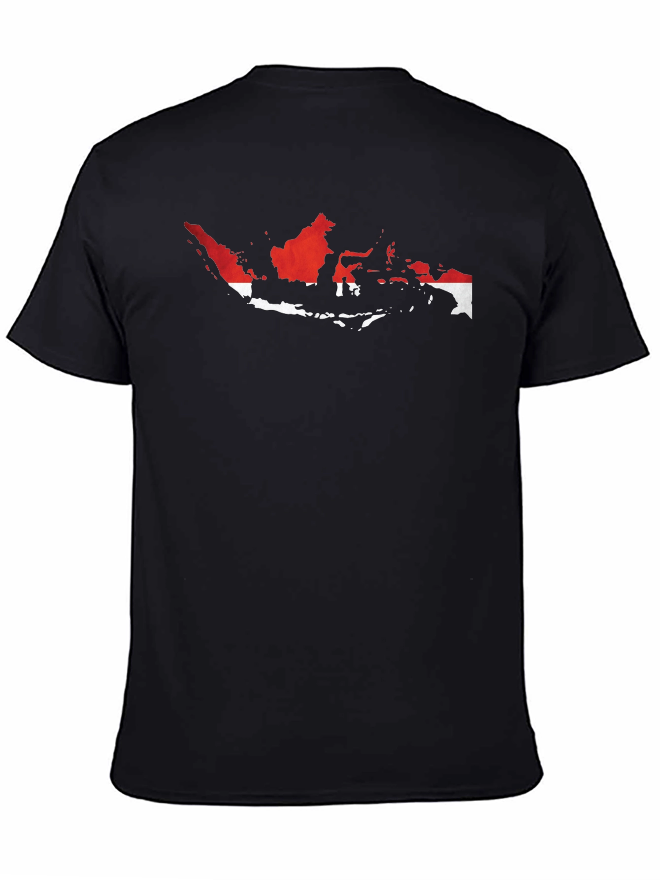 Indonesia Flag Map Graphic Tee
