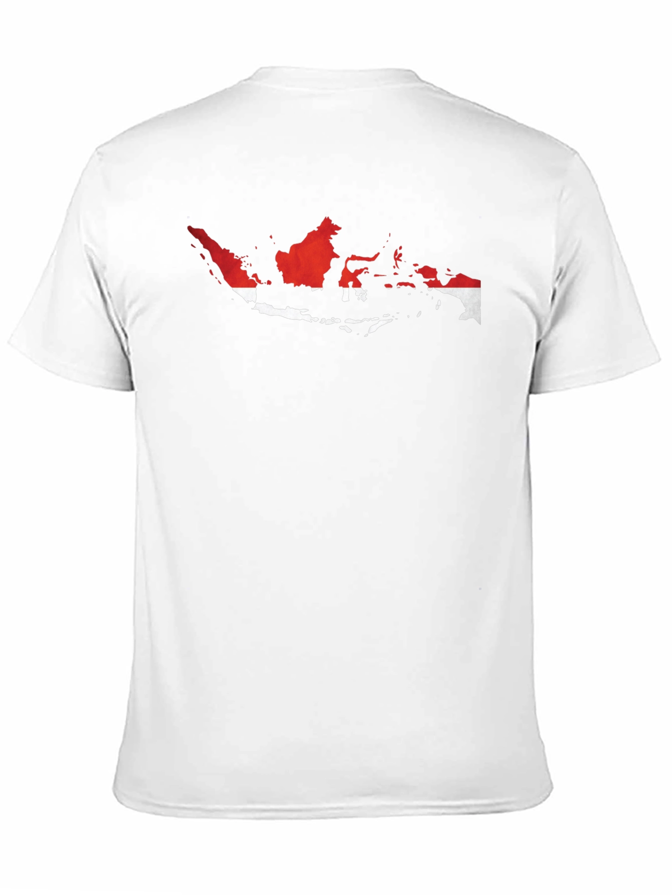 Indonesia Flag Map Graphic Tee