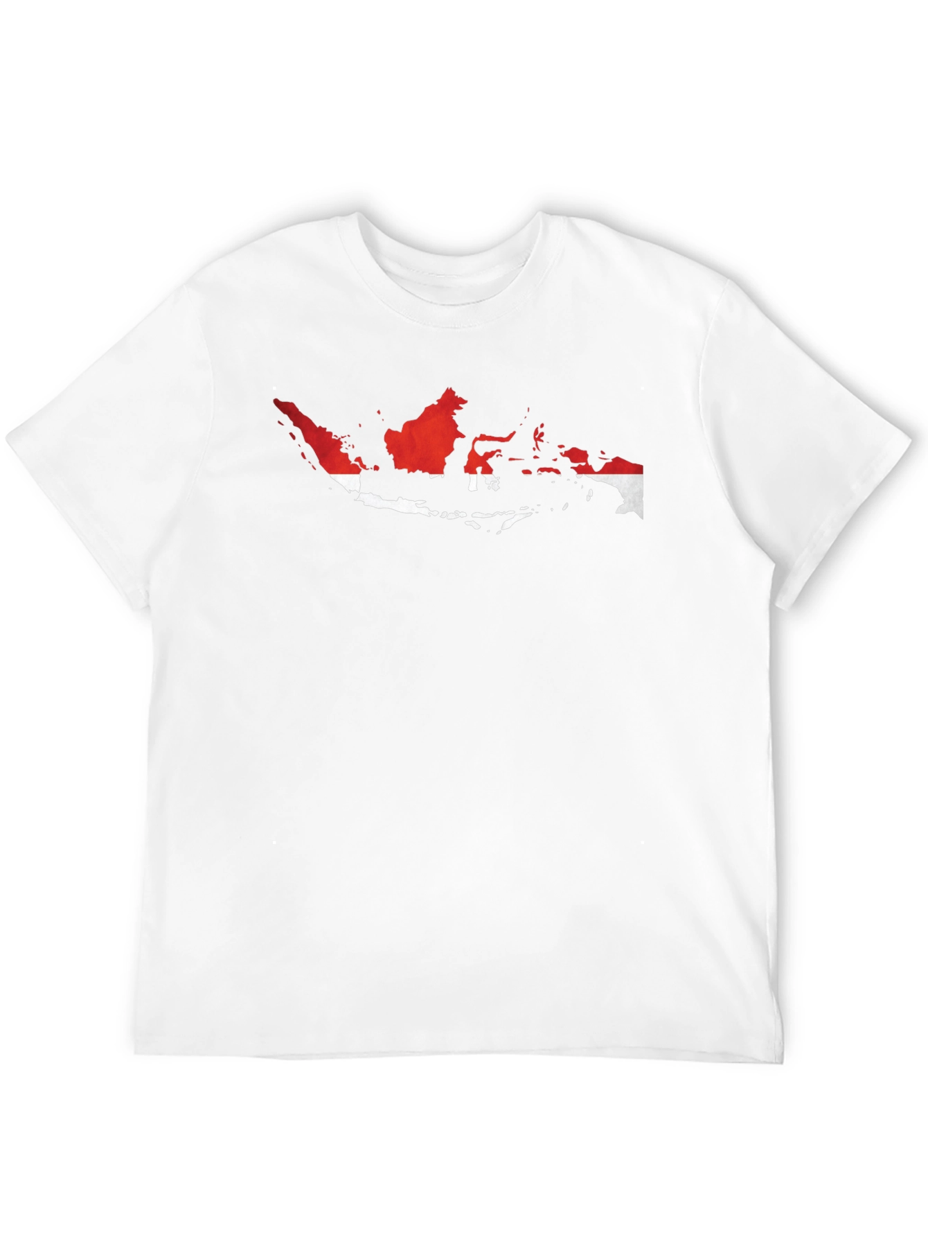 Indonesia Flag Map Graphic Tee