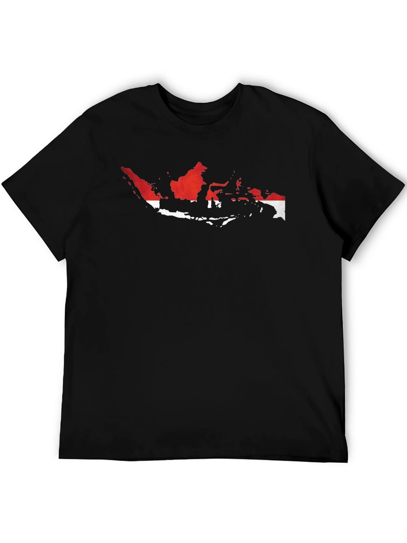 Indonesia Flag Map Graphic Tee