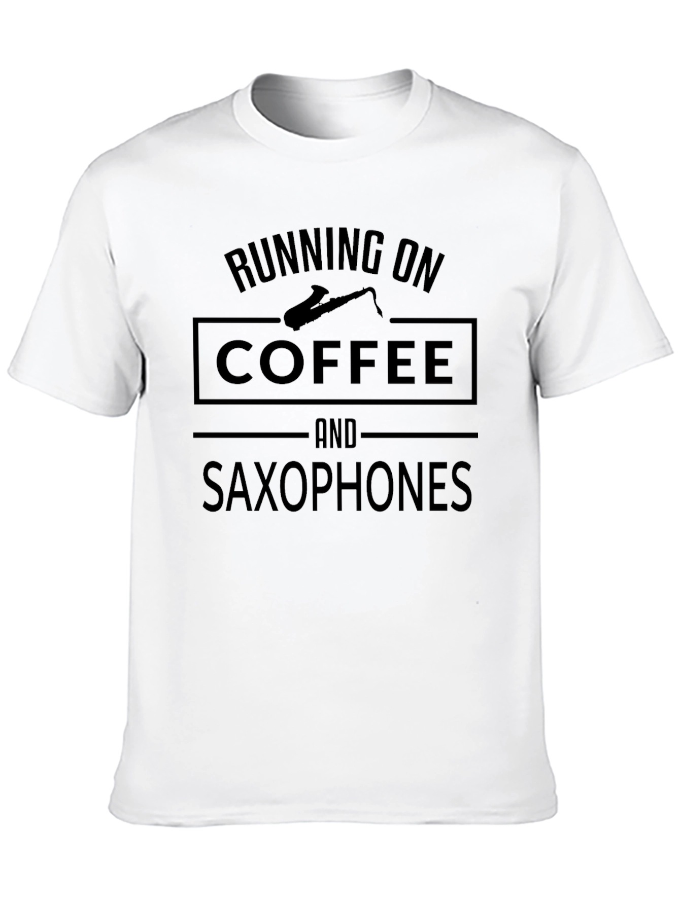 Running on Coffee & Saxophones T-Shirt