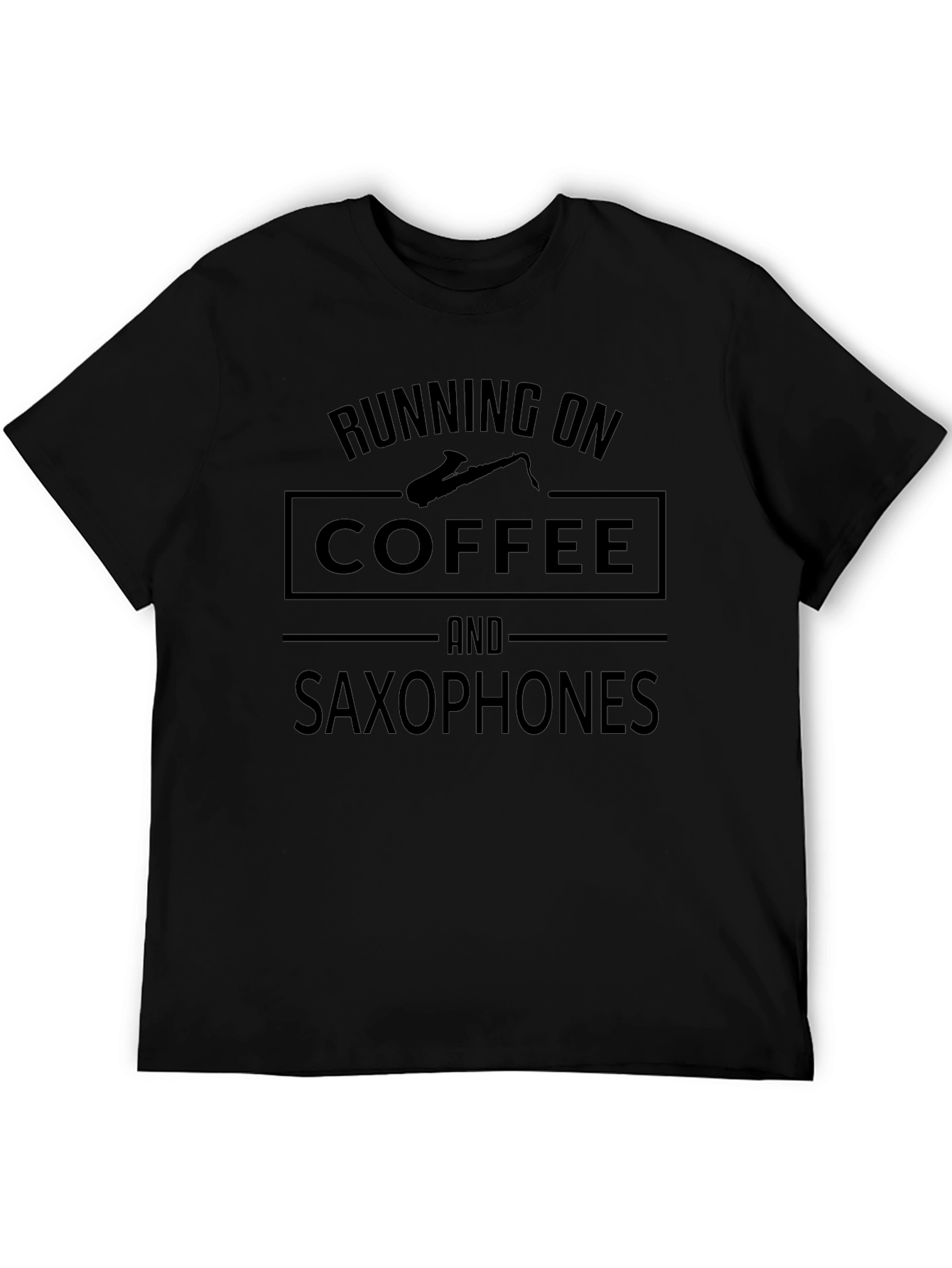 Running on Coffee & Saxophones T-Shirt