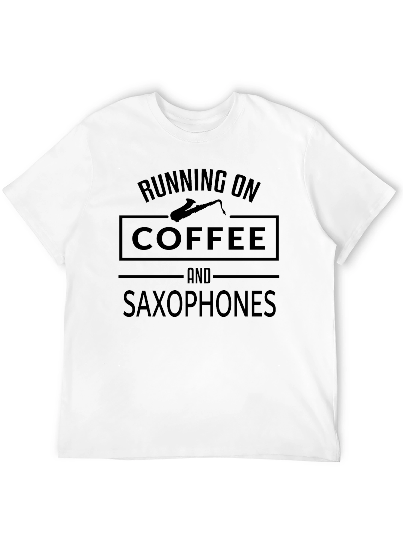 Running on Coffee & Saxophones T-Shirt