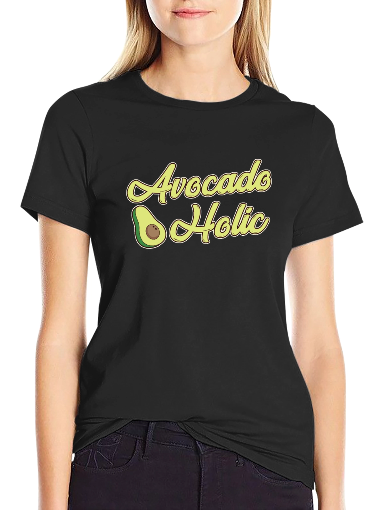 Avocado Holic T-Shirt - Trendy Graphic Tee