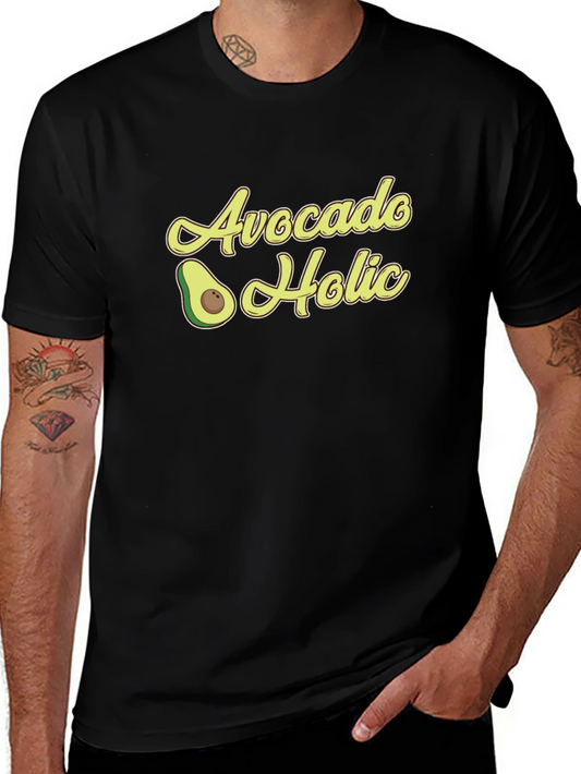 Avocado Holic T-Shirt - Trendy Graphic Tee