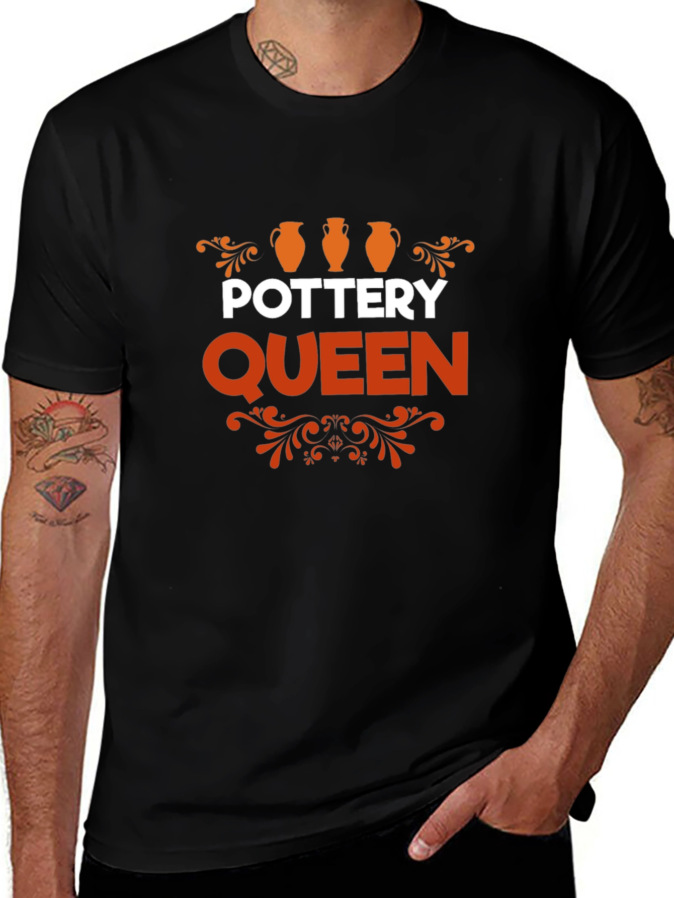 Pottery Queen Black T-Shirt