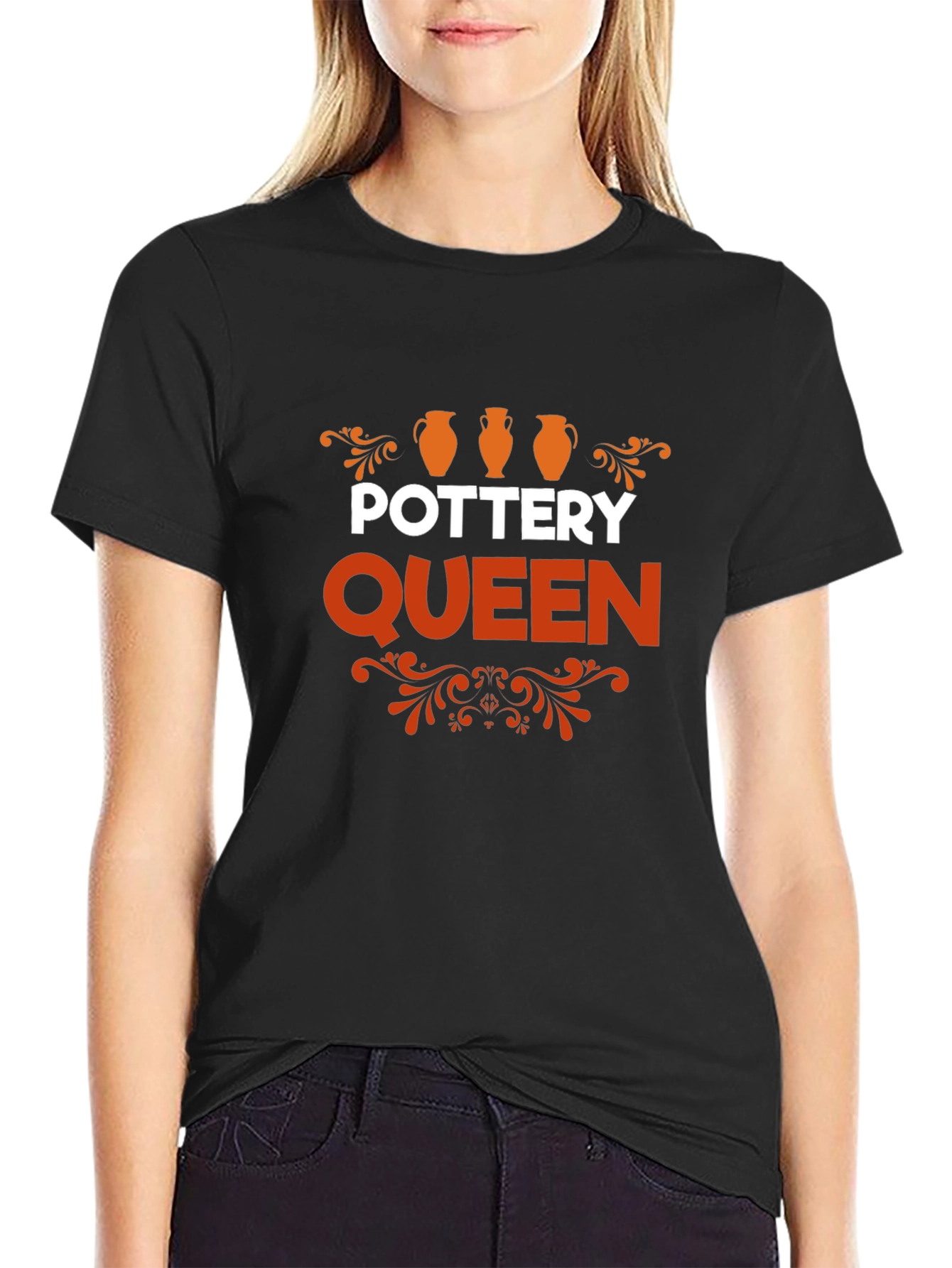Pottery Queen Black T-Shirt