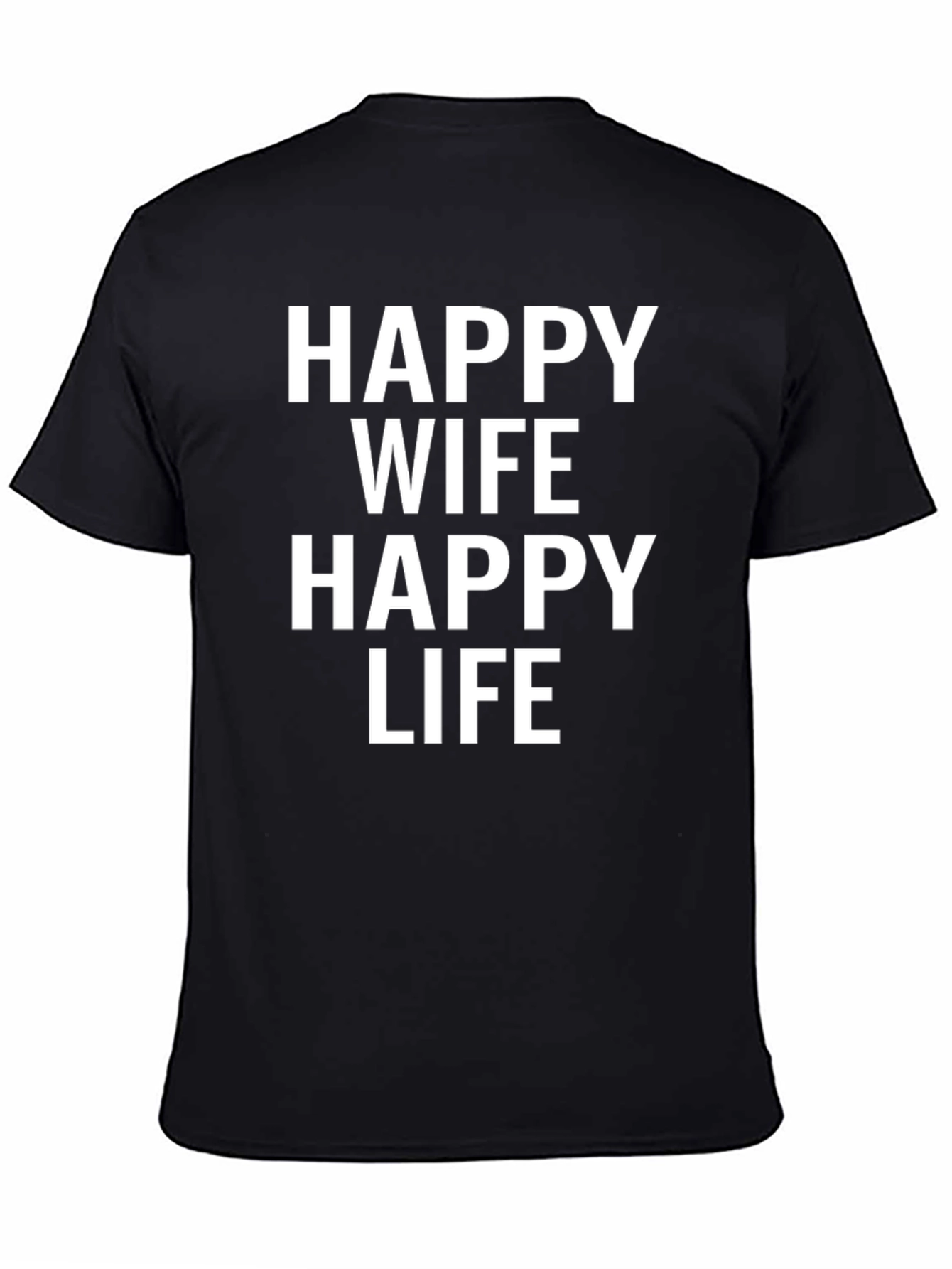 Happy Wife Happy Life Graphic Tee