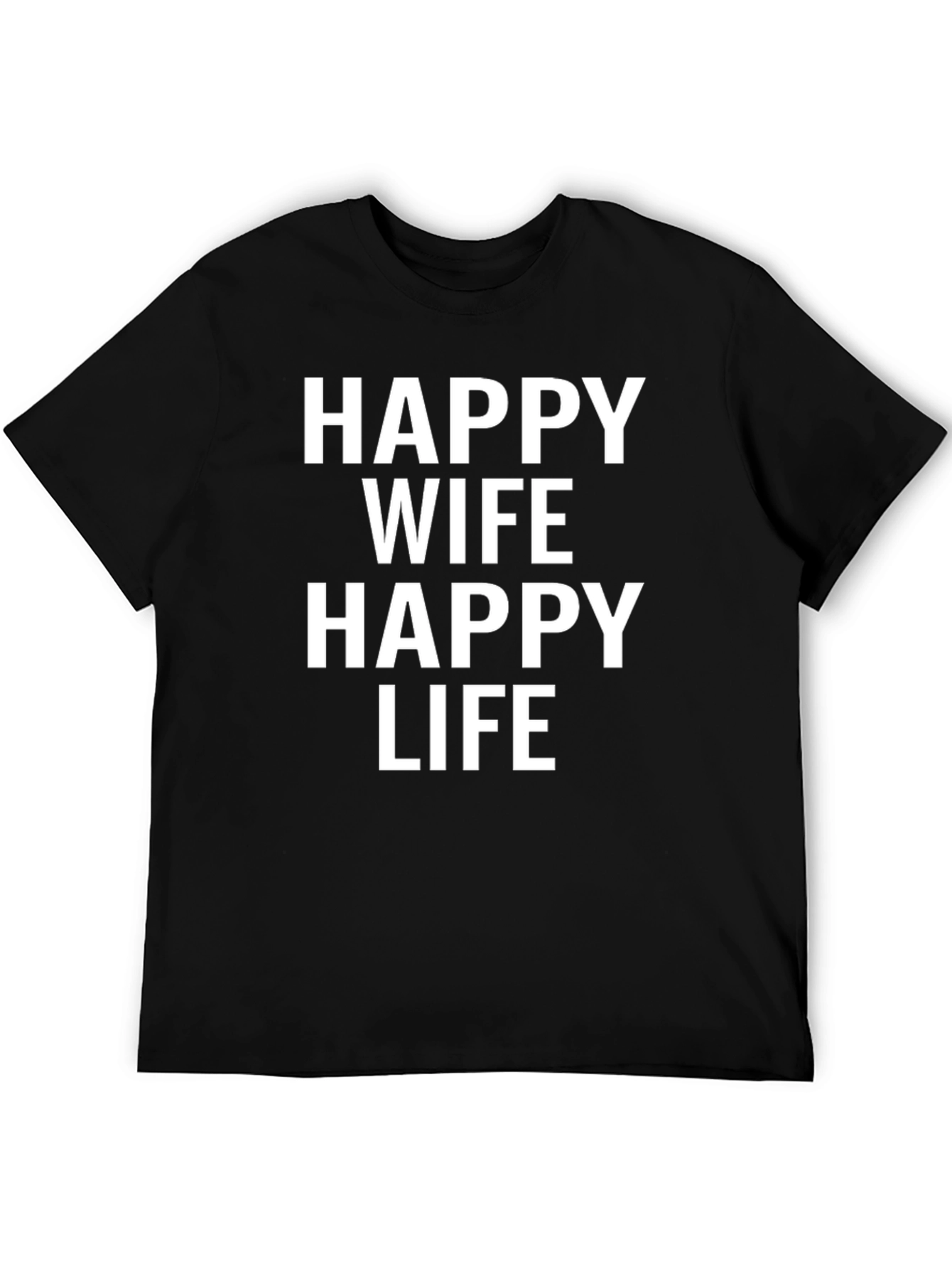 Happy Wife Happy Life Graphic Tee