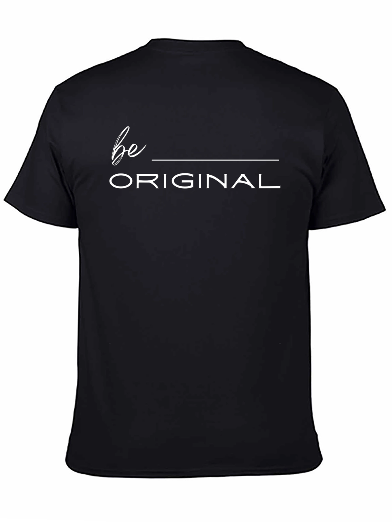 Be Original Black T-Shirt