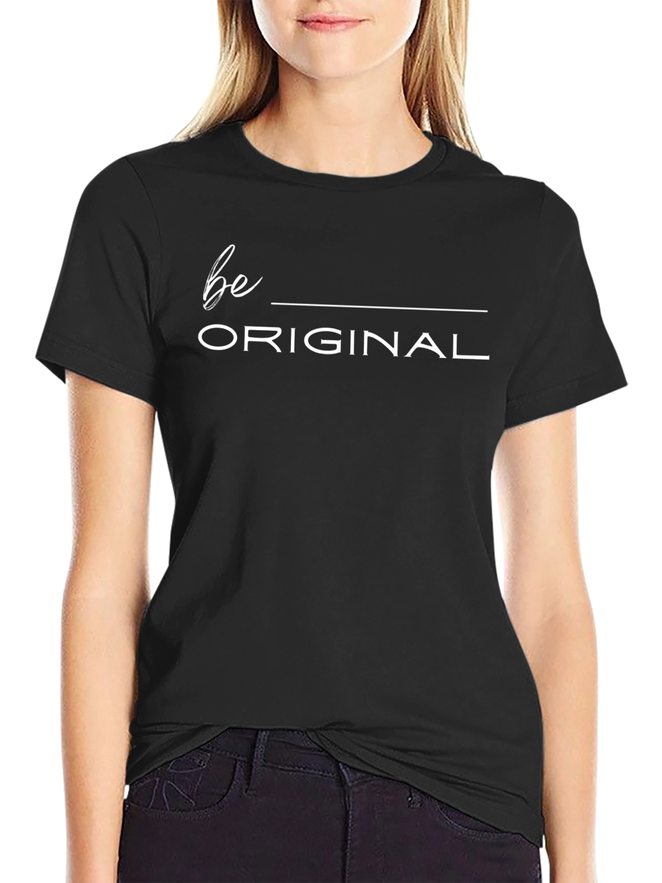 Be Original Black T-Shirt