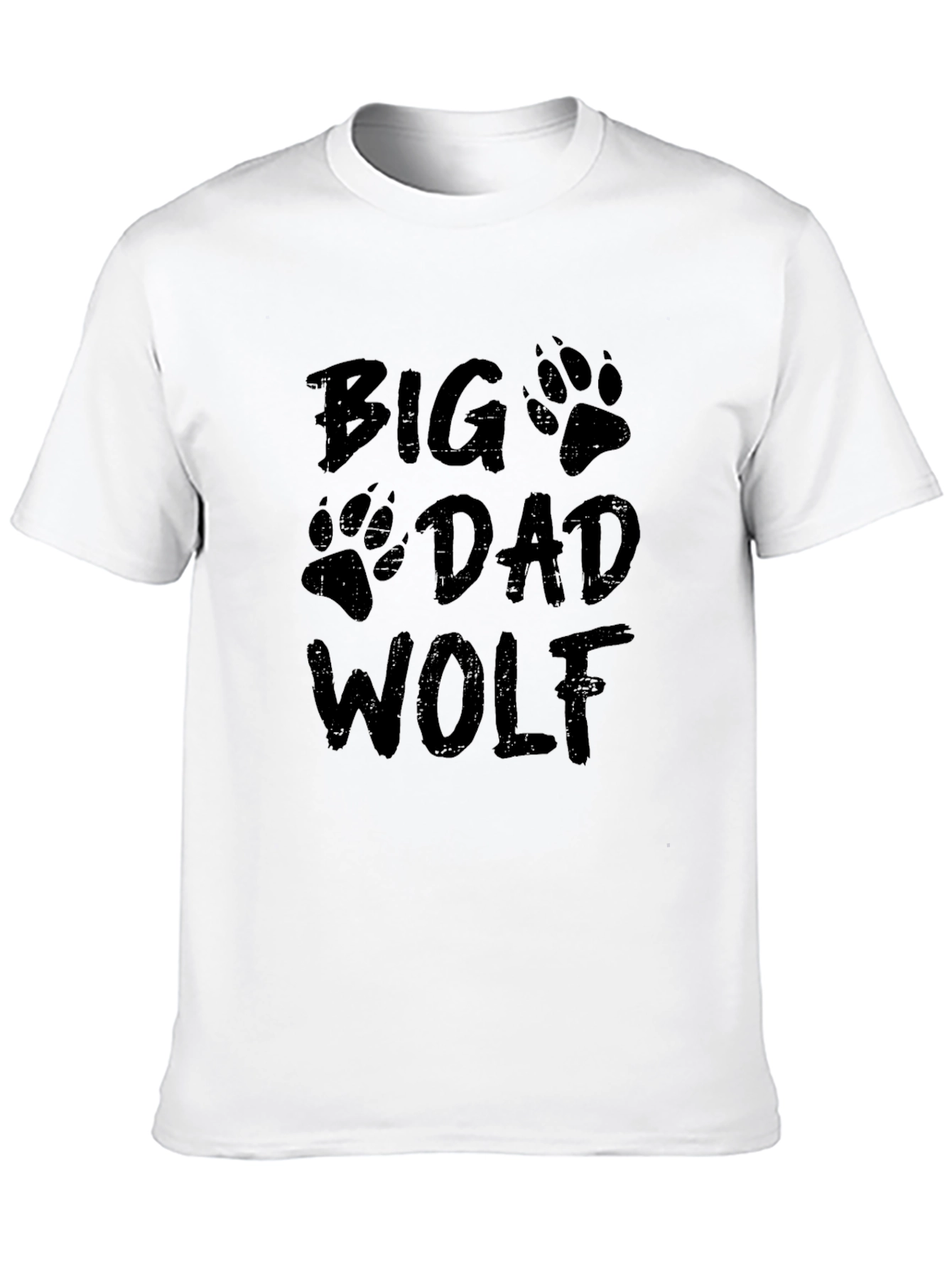 Big Dad Wolf Graphic Tee - Black