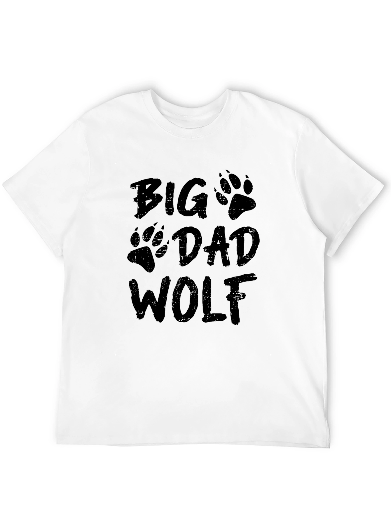 Big Dad Wolf Graphic Tee - Black