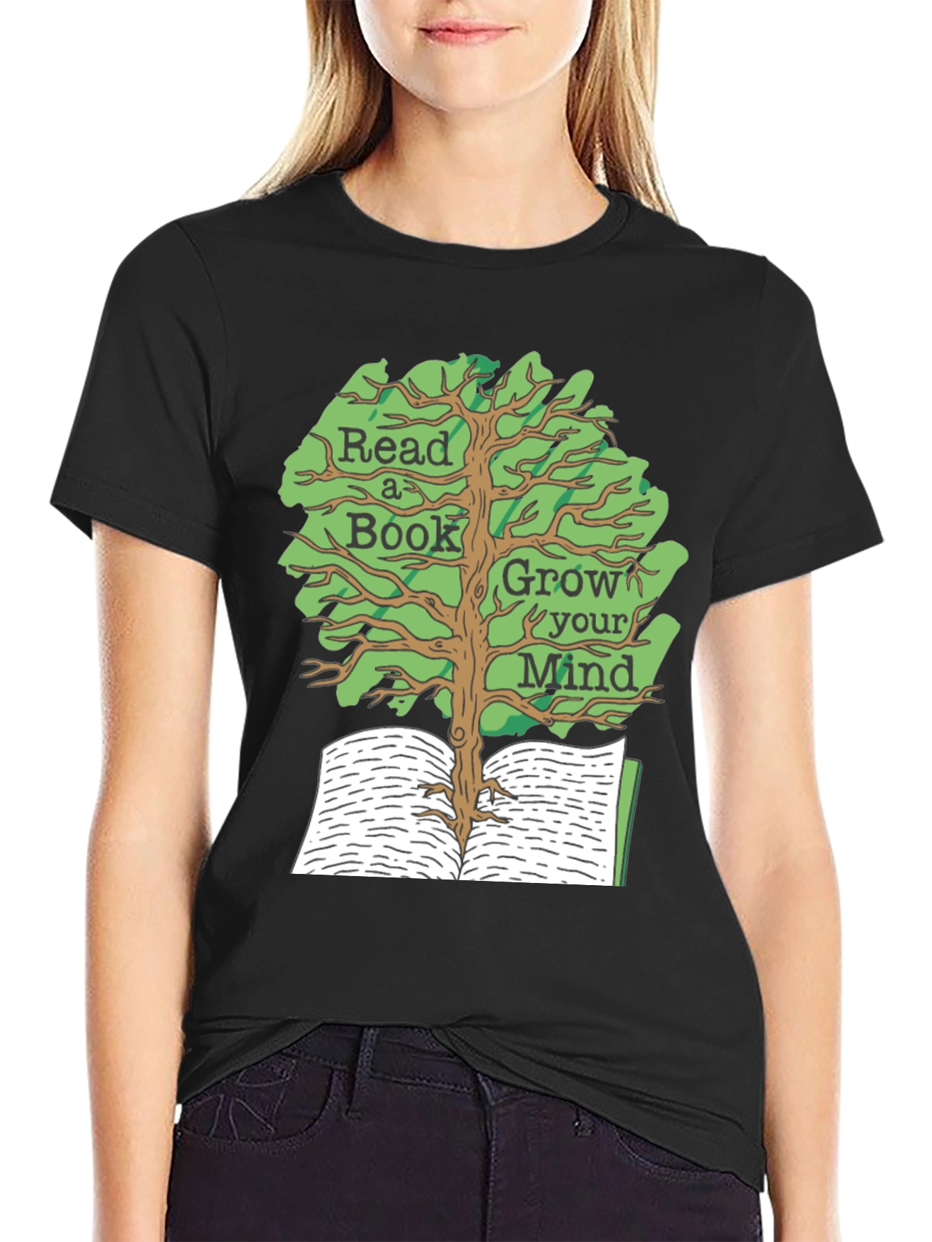 Read A Book Grow Your Mind T-Shirt