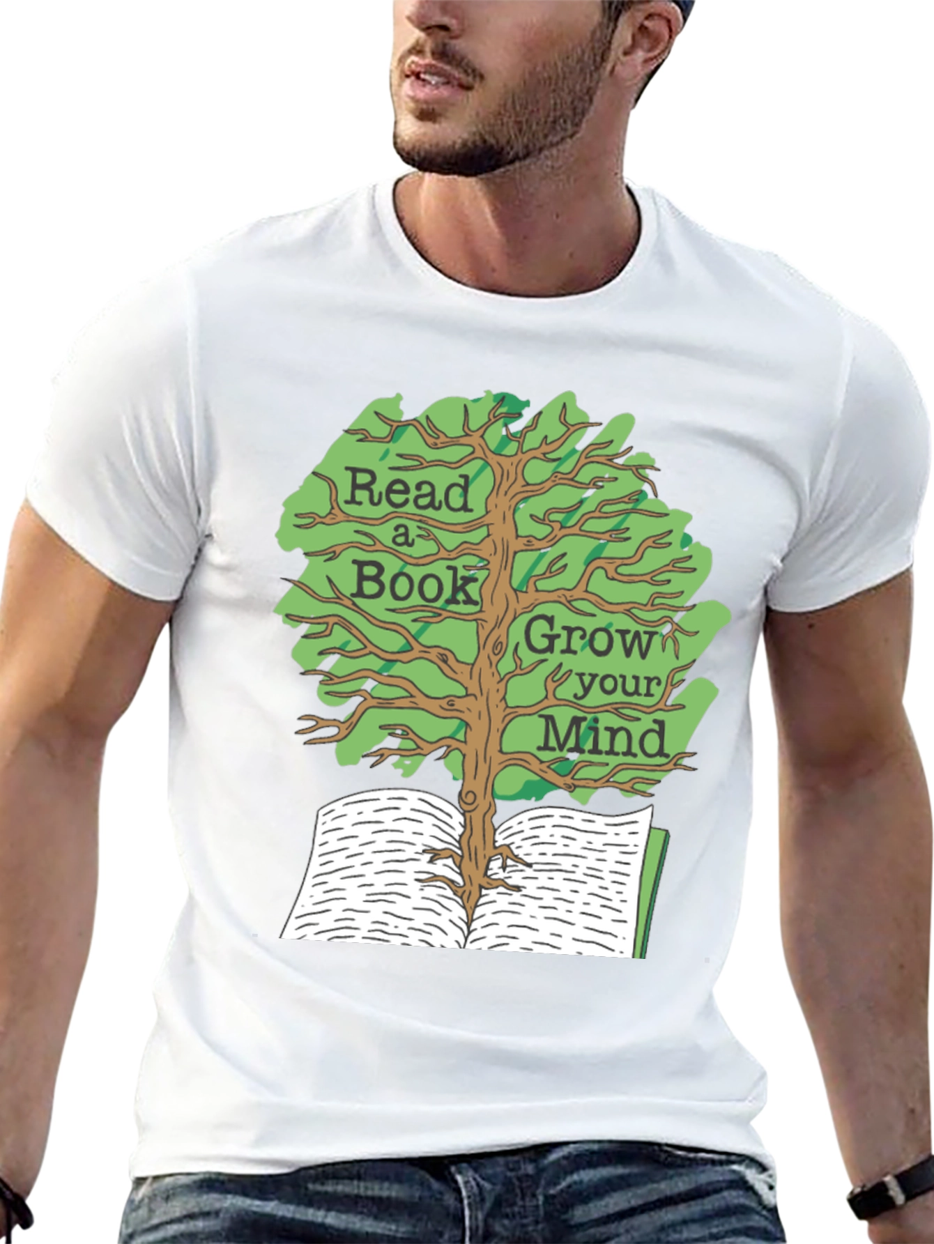 Read A Book Grow Your Mind T-Shirt