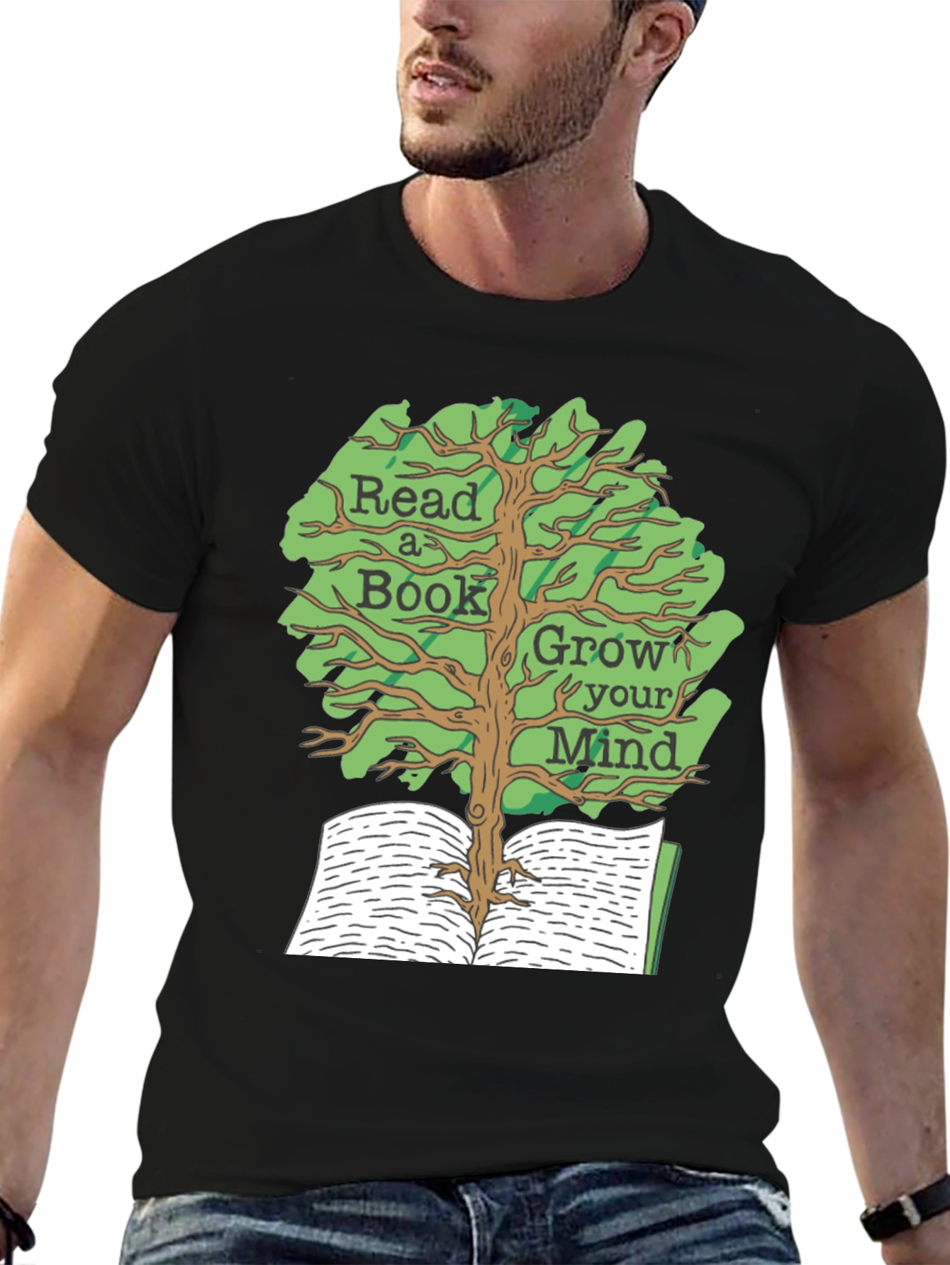 Read A Book Grow Your Mind T-Shirt