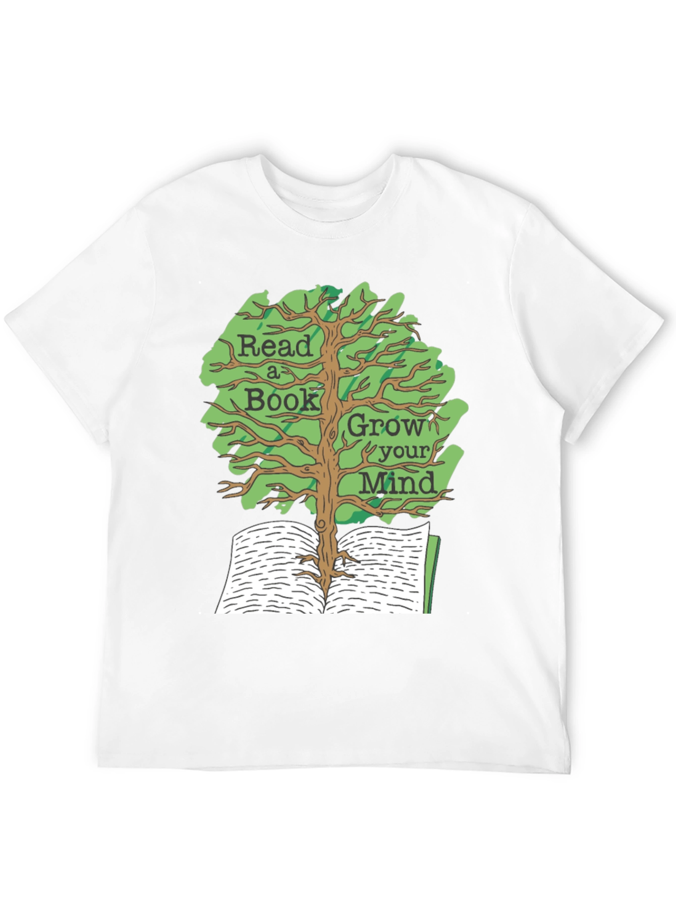 Read A Book Grow Your Mind T-Shirt