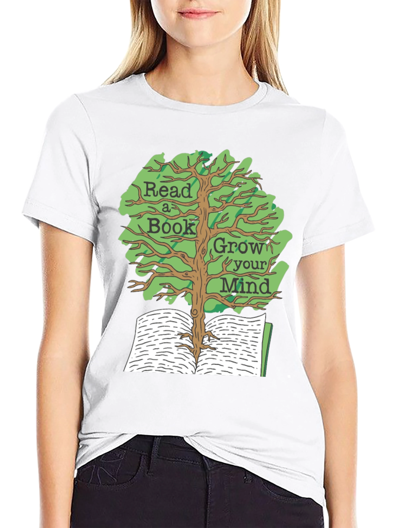 Read A Book Grow Your Mind T-Shirt