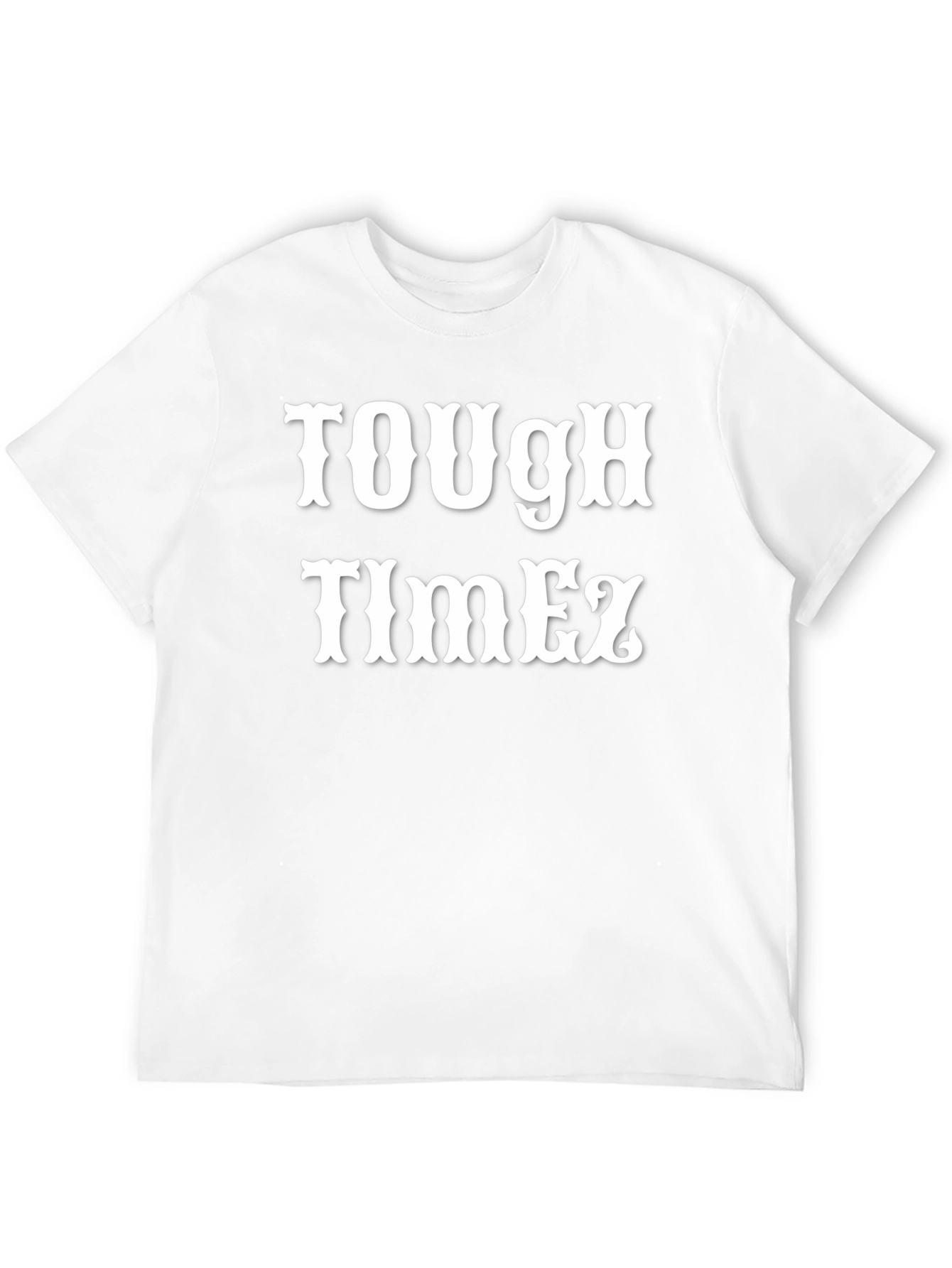 Tough Timez Black Graphic Tee - Mens