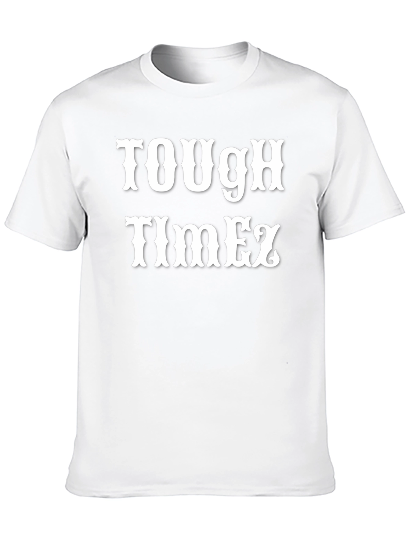 Tough Timez Black Graphic Tee - Mens