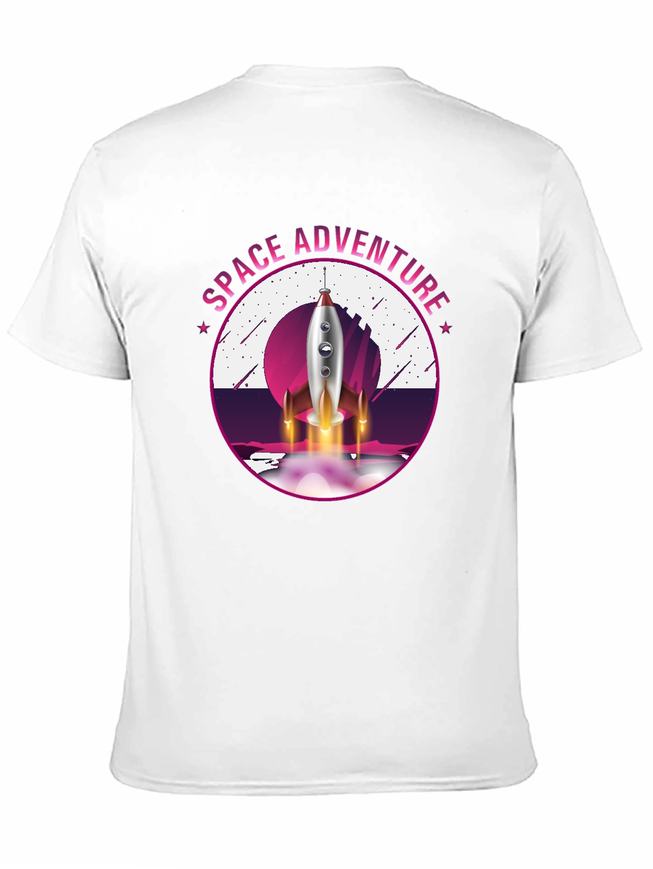 Space Adventure Graphic T-Shirt
