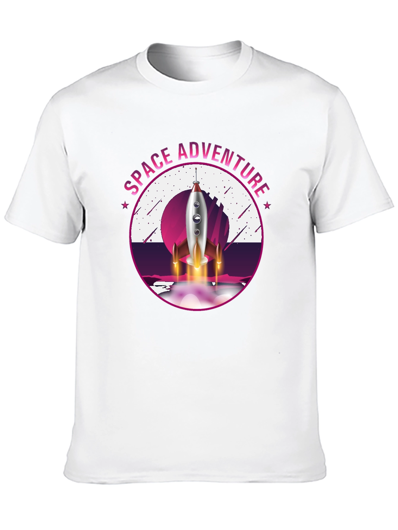Space Adventure Graphic T-Shirt