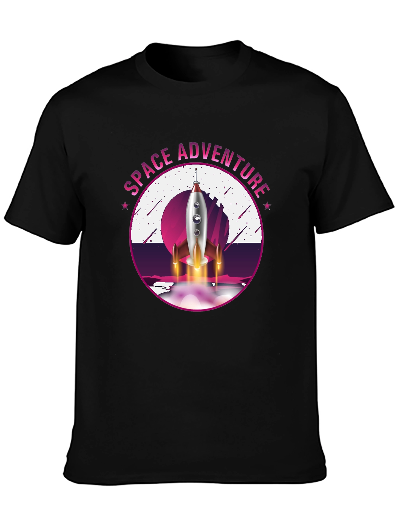 Space Adventure Graphic T-Shirt