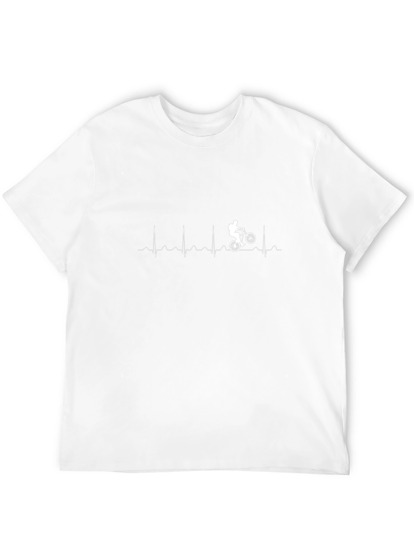 Mountain Biker Heartbeat T-Shirt