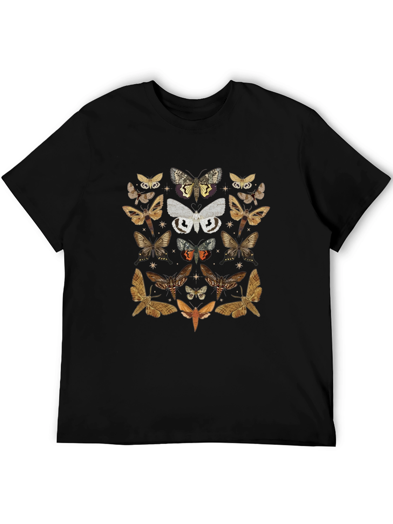 Moth Graphic Tee - Unisex Nature Shirt