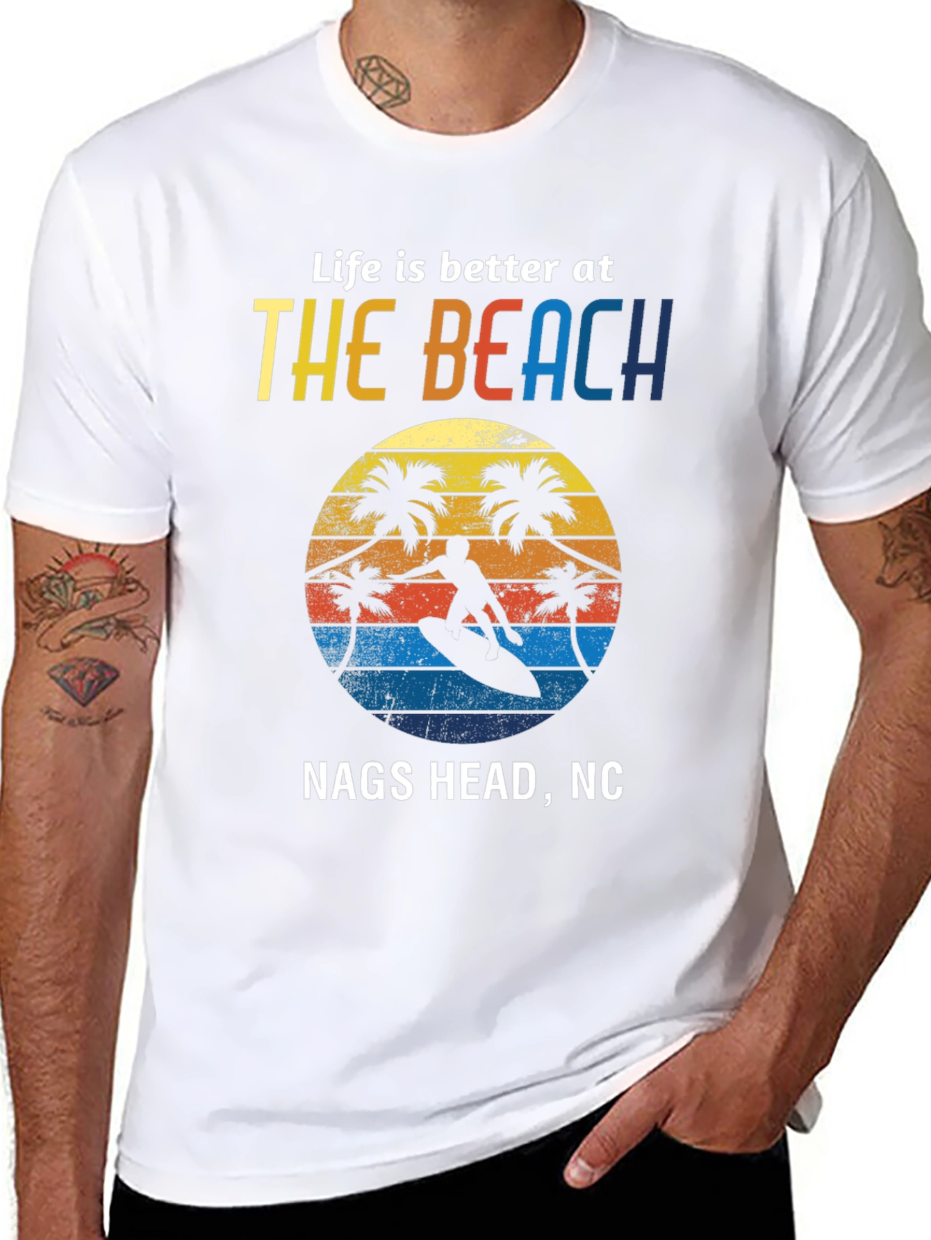 Nags Head NC Beach Life T-Shirt