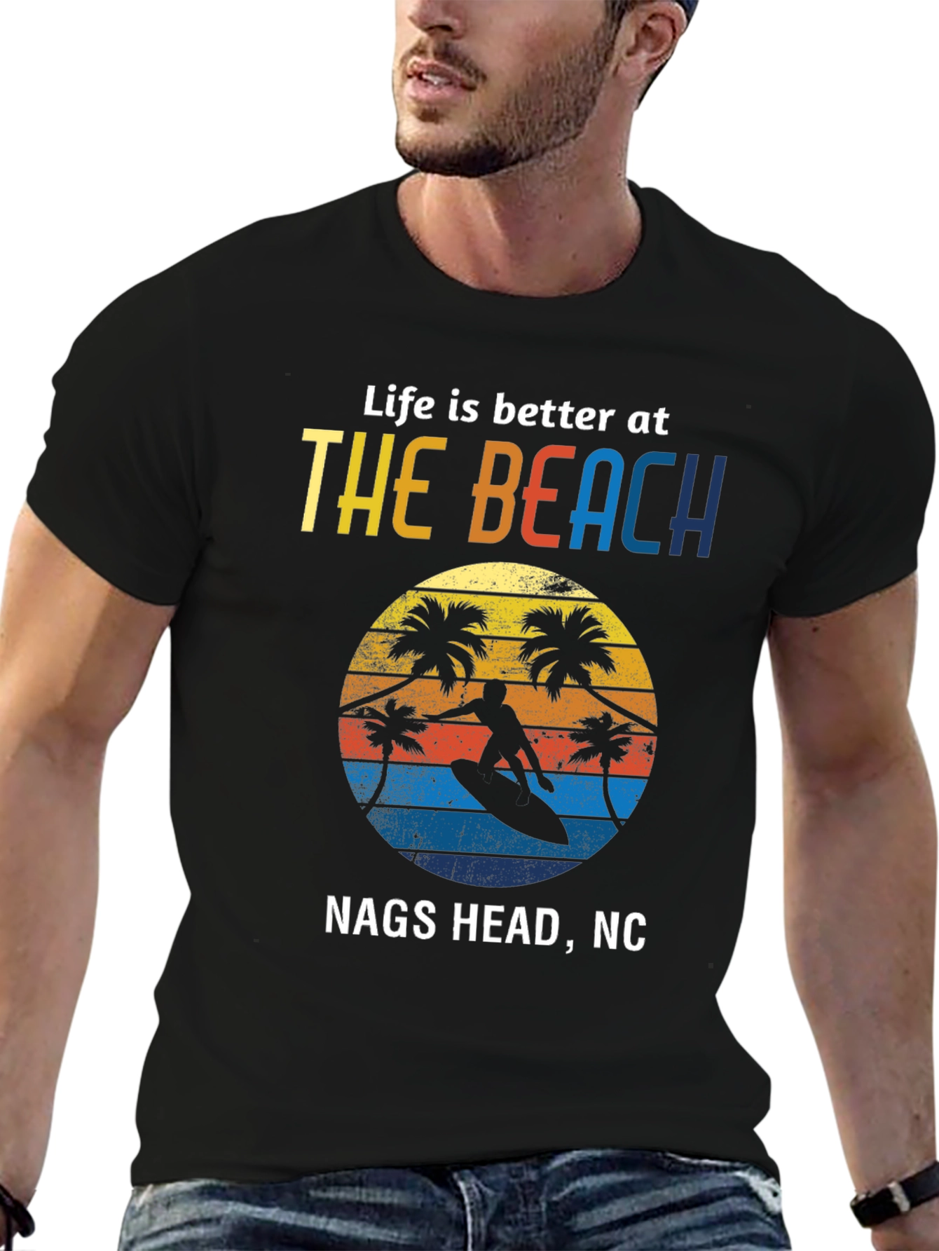 Nags Head NC Beach Life T-Shirt