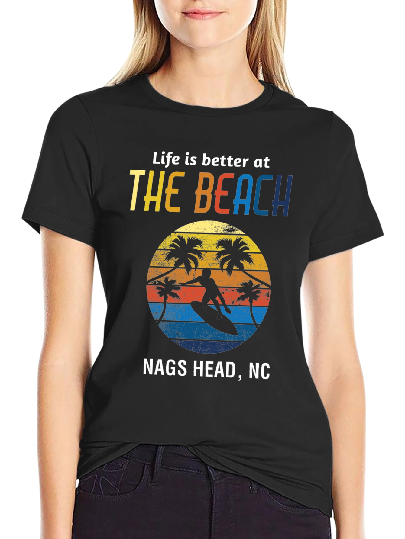 Nags Head NC Beach Life T-Shirt