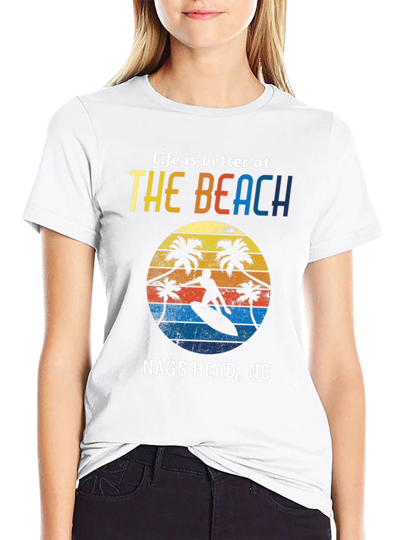 Nags Head NC Beach Life T-Shirt