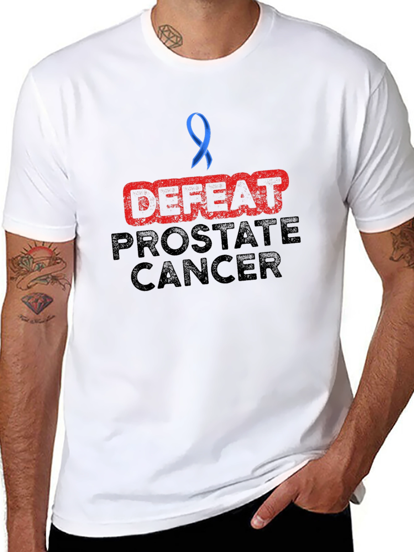 Defeat Prostate Cancer Awareness T-Shirt