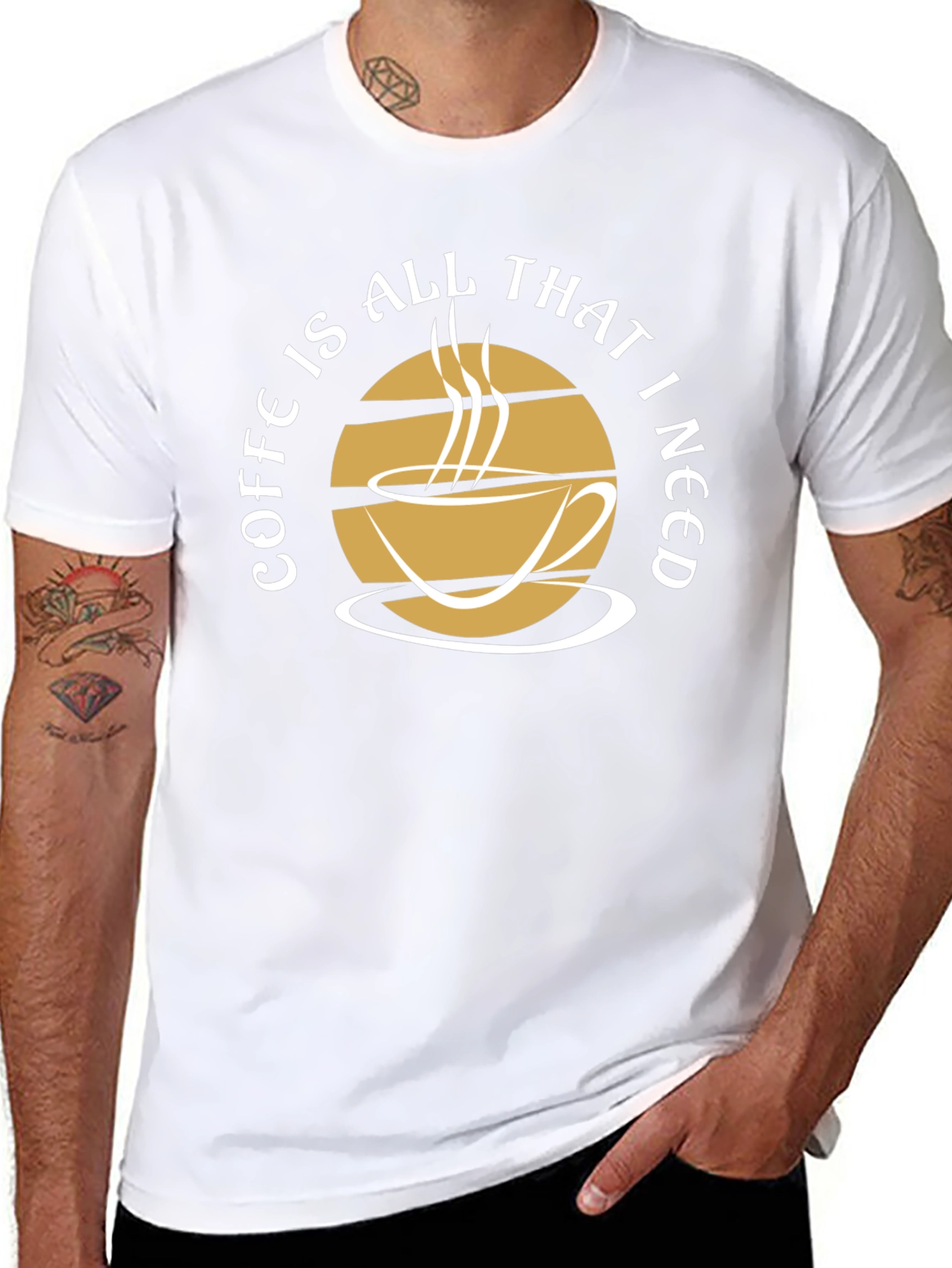 Coffee Is All That I Need Graphic Tee