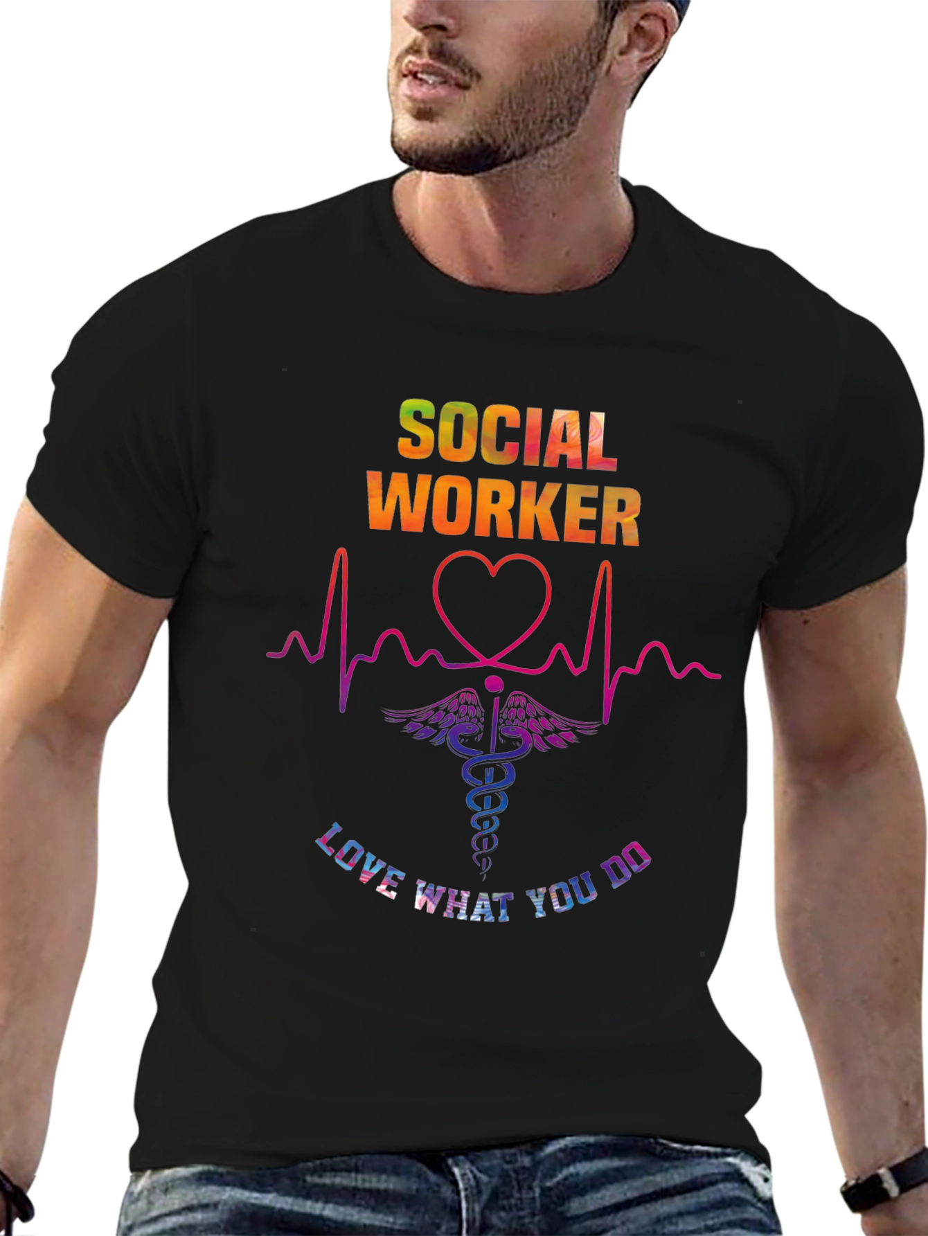 Social Worker Love What You Do T-Shirt