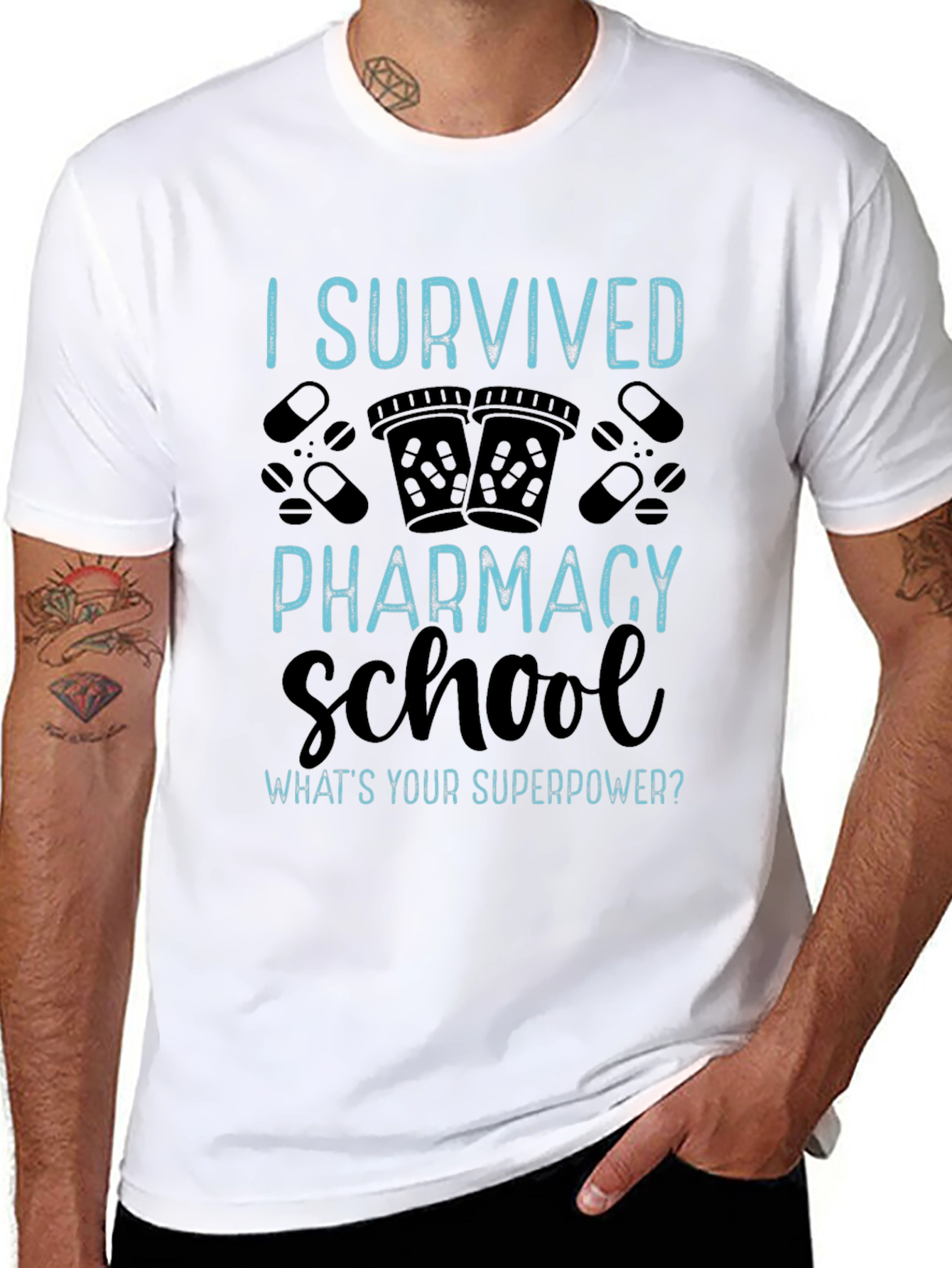 I Survived Pharmacy School T-Shirt