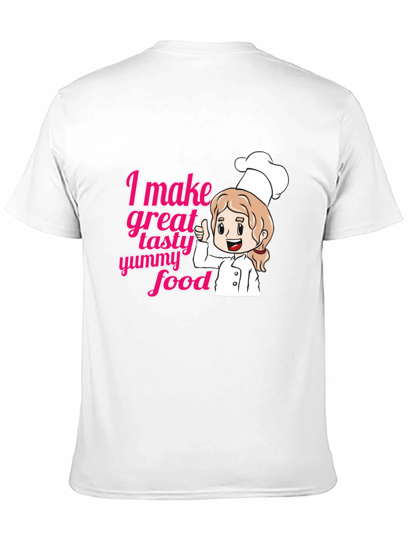 Chef Cook Foodie T-Shirt - Great Tasty Yummy Food!